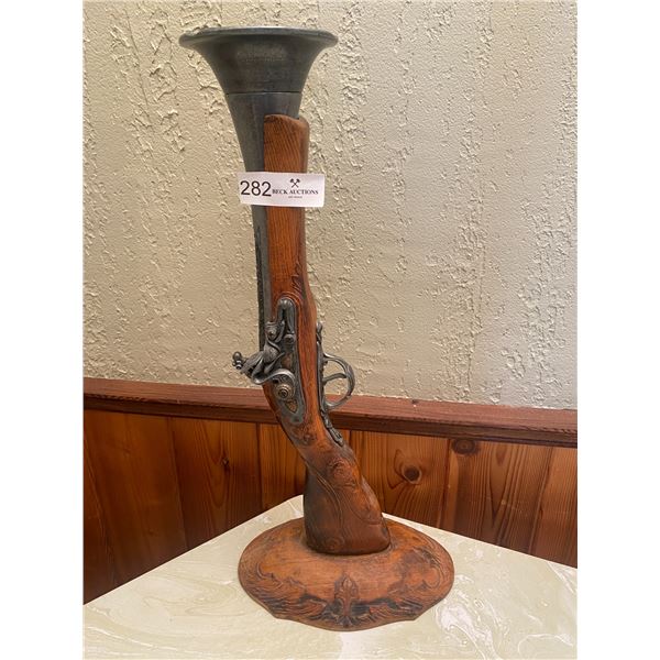 Rare Antique Gun Ashtray