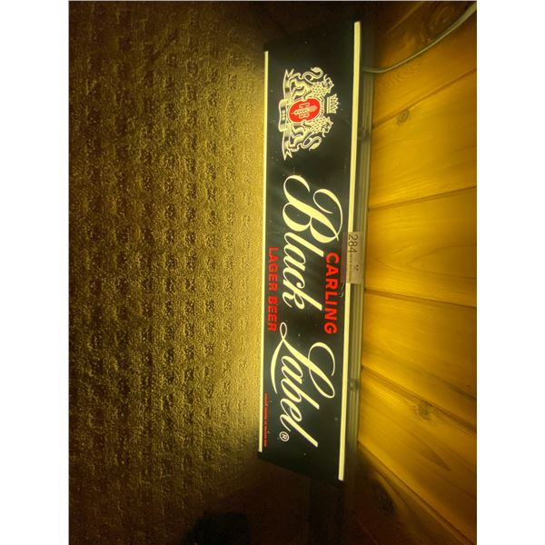 Black Label Light  25" x 5" h