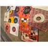Image 2 : Approximately 45 vintage Rock and Roll Records w/ inserts