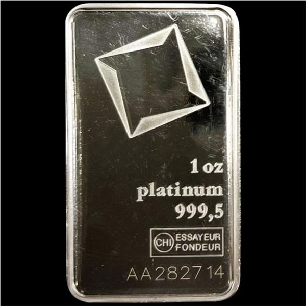 VALCAMBI SUISSE 1OZ PLATINUM BAR