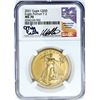 Image 1 : 2021 $50 Gold Eagle T-2 NGC MS70