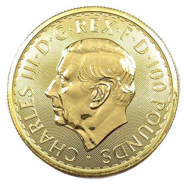 2023 1oz Gold King Britannia