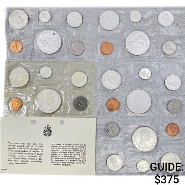 1965 Canada Proof Silver Coin Sets (30 Coins)
