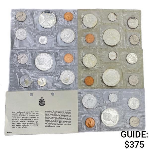 1965 Canada Proof Silver Coin Sets (30 Coins)
