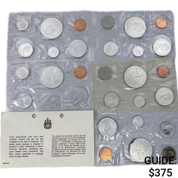 FALSE Canada Proof Silver Coin Sets (30 Coins)