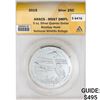 Image 1 : 2015 US B. Hook Refuge SILV 5oz Medal ANACS MS69 D