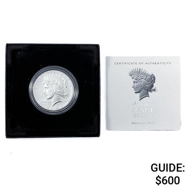 2021 Silver Peace Dollar