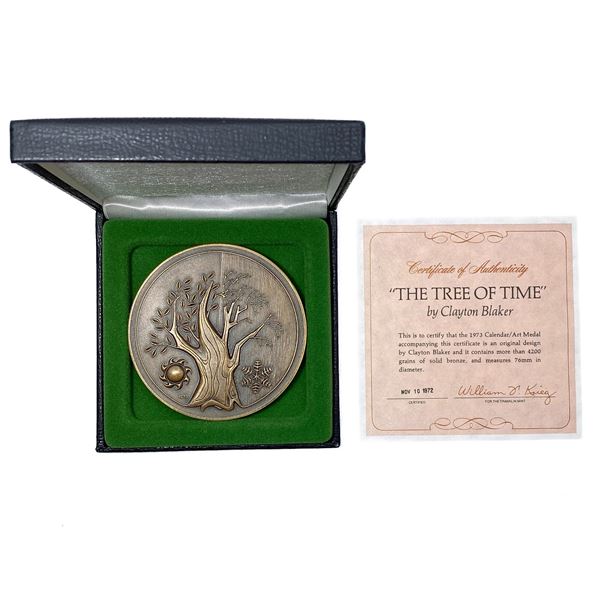 1973 Bronze Tree of Time Medal