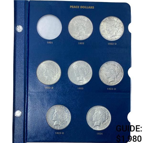 1922-1935 Peace Silver Dollar Book (20 Coins)