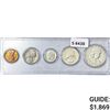 Image 1 : 1953 US Mint Coin Set (5 Coins)