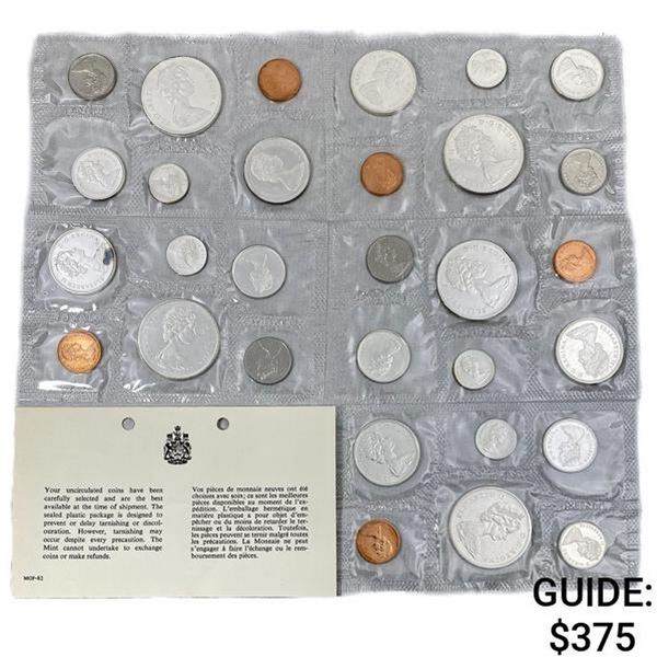 1965 Canada Proof Silver Coin Sets (30 Coins)
