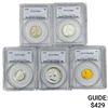 Image 1 : 1954 US Proof Set (5 Coins) PCGS PR