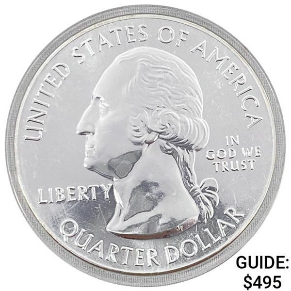 2018 Cumberland Isle 5oz Silver Medal