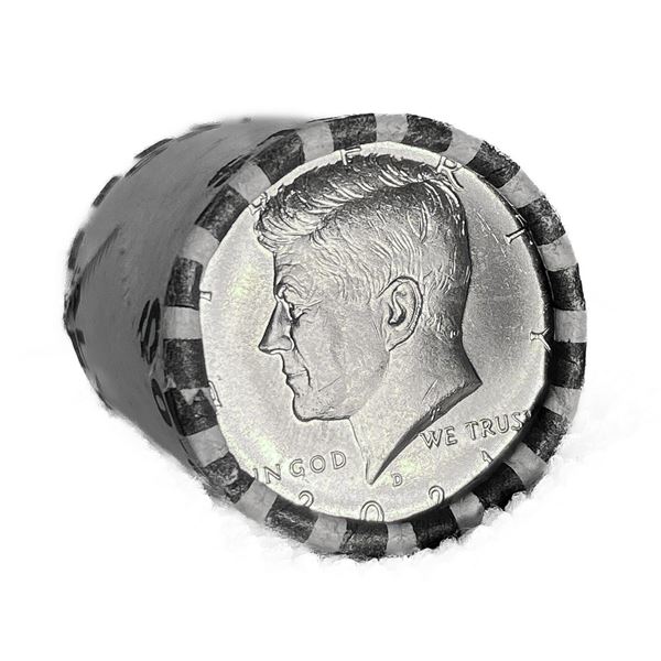 2021-D Kennedy Silver Half Dollar Roll (20 Coins)