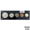 Image 1 : 1952 US Proof Coin Set (5 Coins)