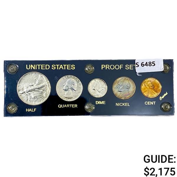 1941 US Proof Coin Set (5 Coins)