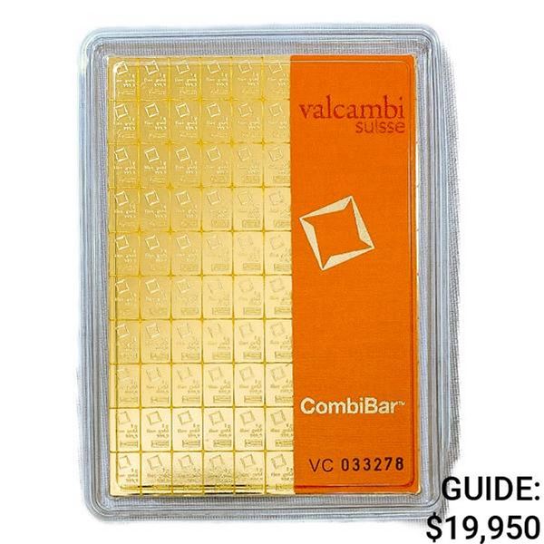 Valcambi Suisse 100g Gold Bar
