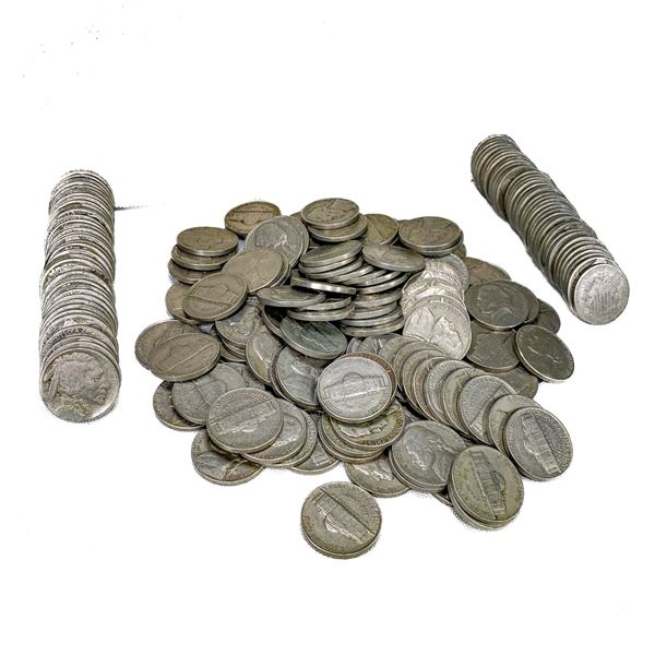 Varied Date US Nickel Type Collect. (201 Coins)
