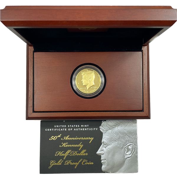 2014-W Kennedy 3/4oz Gold Half Dollar