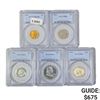 Image 1 : 1954 US Proof Set (5 Coins) PCGS