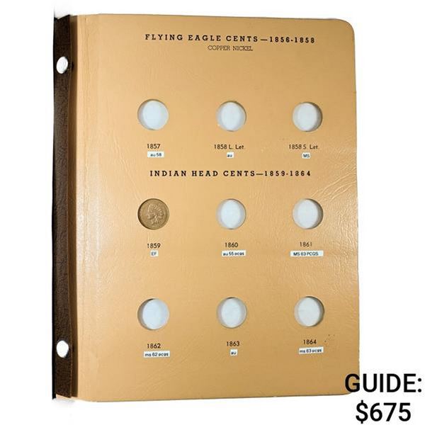 1859-1889 Indian Head Book (5 Coins)