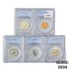Image 1 : 1953 US Proof Set (5 Coins) PCGS