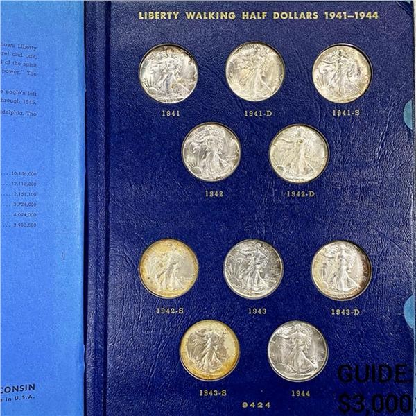 1941-1947 Walking Liberty Book (20 Coins)