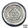 Image 1 : 5ozt Silver Scottsdale Mint Button