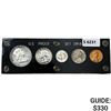Image 1 : 1954 US Proof Coin Set (5 Coins)