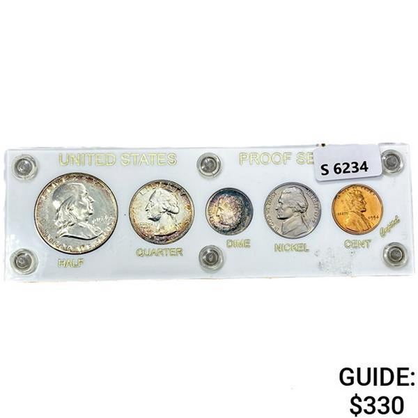 1954 US Proof Coin Set (5 Coins)
