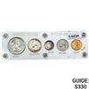 Image 1 : 1954 US Proof Coin Set (5 Coins)