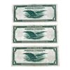 Image 2 : (3) 1918 LG $1 Bank of Richmond, VA Fed Res Note