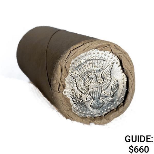 1967 90% SILV Kennedy 'Dbl Shotgun Roll' (40 Coins