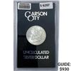 Image 1 : 1884-CC Morgan Silver Dollar GSA
