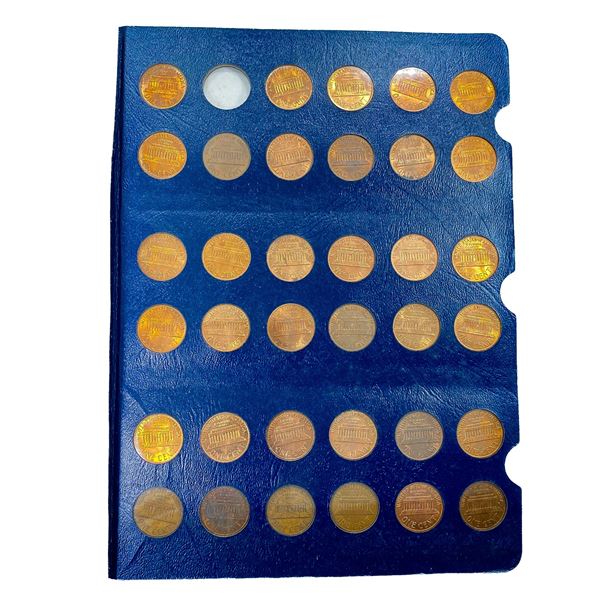 1909-1985 Wheat & Lincoln Cent Book (192 Coins)