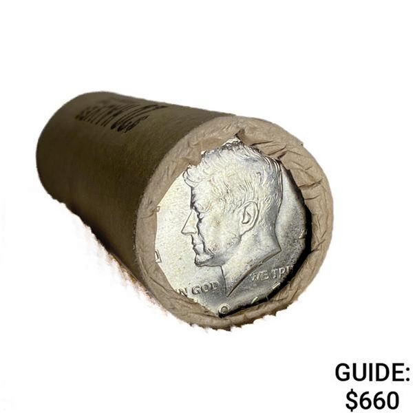 1967 90% SILV Kennedy 'Dbl Shotgun Roll' (40 Coins