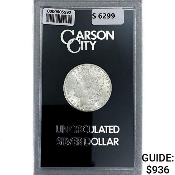 1884-CC Morgan Silver Dollar GSA