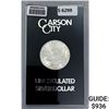 Image 1 : 1884-CC Morgan Silver Dollar GSA