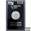 Image 1 : 1884-CC Morgan Silver Dollar GSA