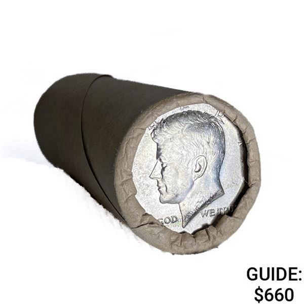 1967 90% SILV Kennedy 'Dbl Shotgun Roll' (40 Coins
