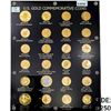 Image 1 : 1984 US Commem Gold Set, 6.75oz Gold (24 Coins)