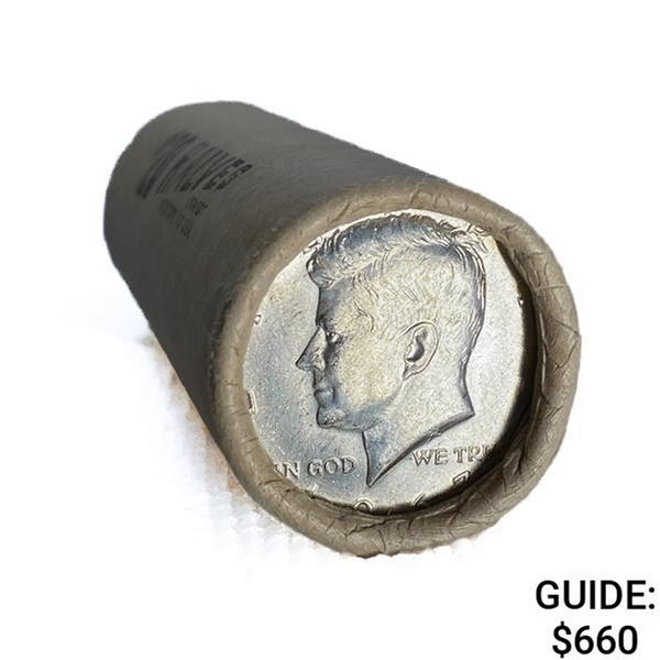 1967 90% SILV Kennedy 'Dbl Shotgun Roll' (40 Coins