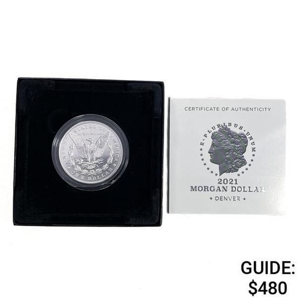 2021-D Morgan Silver Dollar