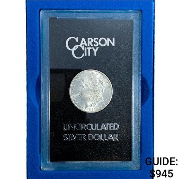 1884-CC Morgan Silver Dollar GSA
