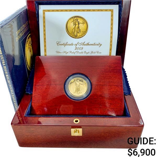 2009 US 1oz Gold $20 Double Eagle PR UHR Box Set