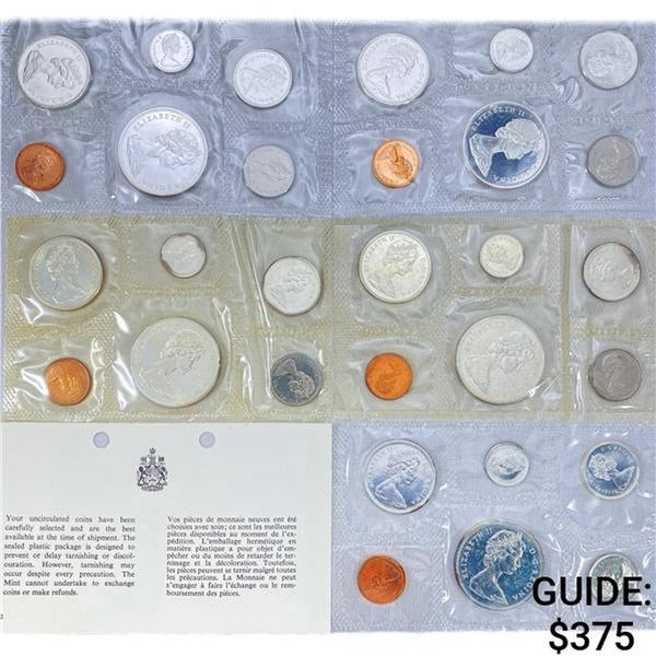 1965 Canada Proof Silver Coin Sets (30 Coins)