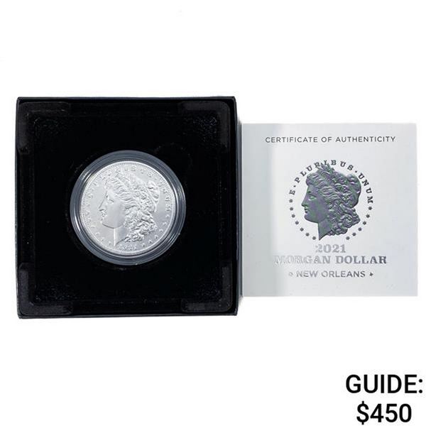 2021-O Morgan Silver Dollar