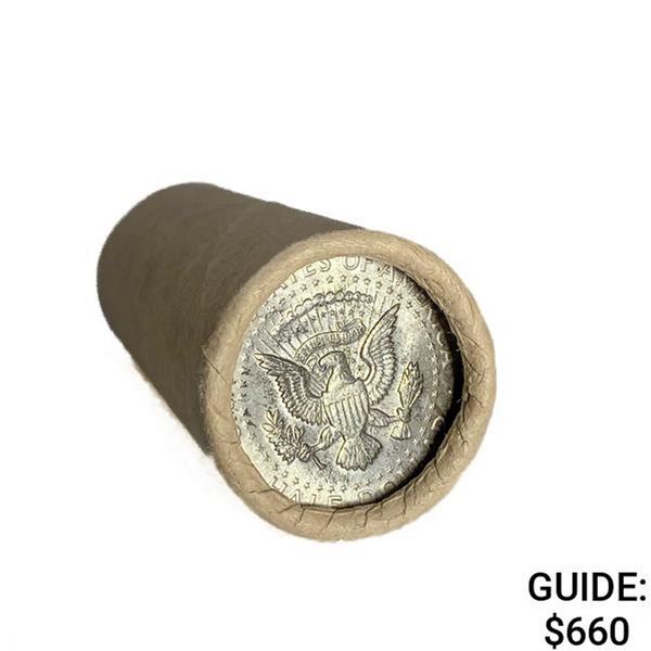 1967 90% SILV Kennedy 'Dbl Shotgun Roll' (40 Coins