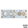 Image 1 : 1954 US Proof Set (5 Coins)