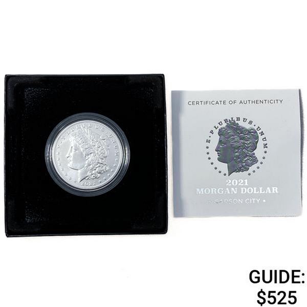 2021-CC Morgan Silver Dollar